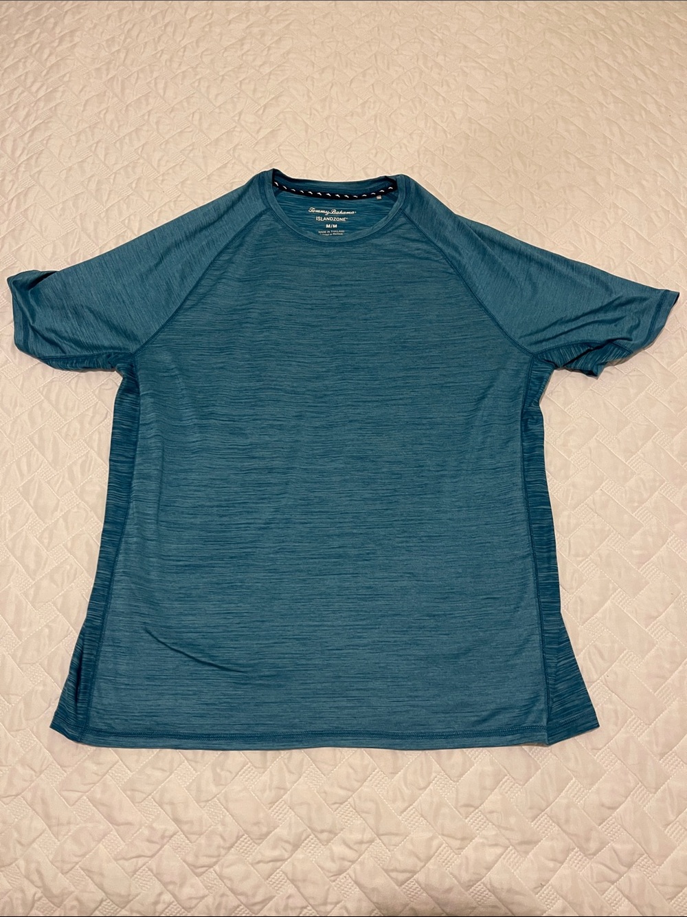 Tommy Bahama Short-Sleeve Performance Tee in Teal
